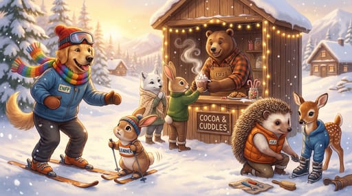 Nano Banana 提示词：MBTI 16 人格动物拟人插画生成器｜Curify AI